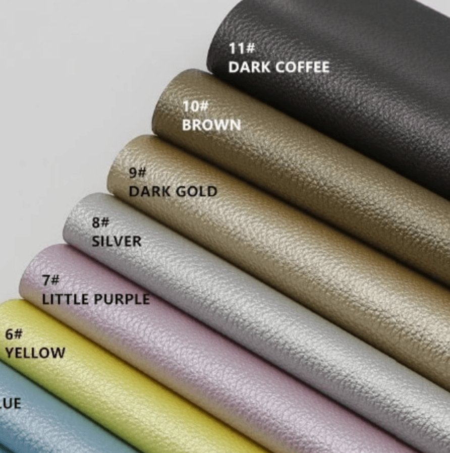 Leatherette Basics Silver Luster Leatherette 20*22cm Luster Pearl Embossed Leatherette Sheet, Basics