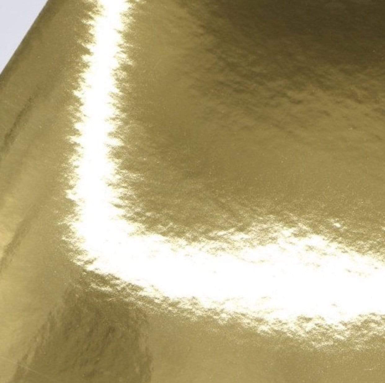 Leatherette Basics Mirror Gold 20*22cm Metallic Mirror Glossy Reflective Leatherette Sheets, Basics
