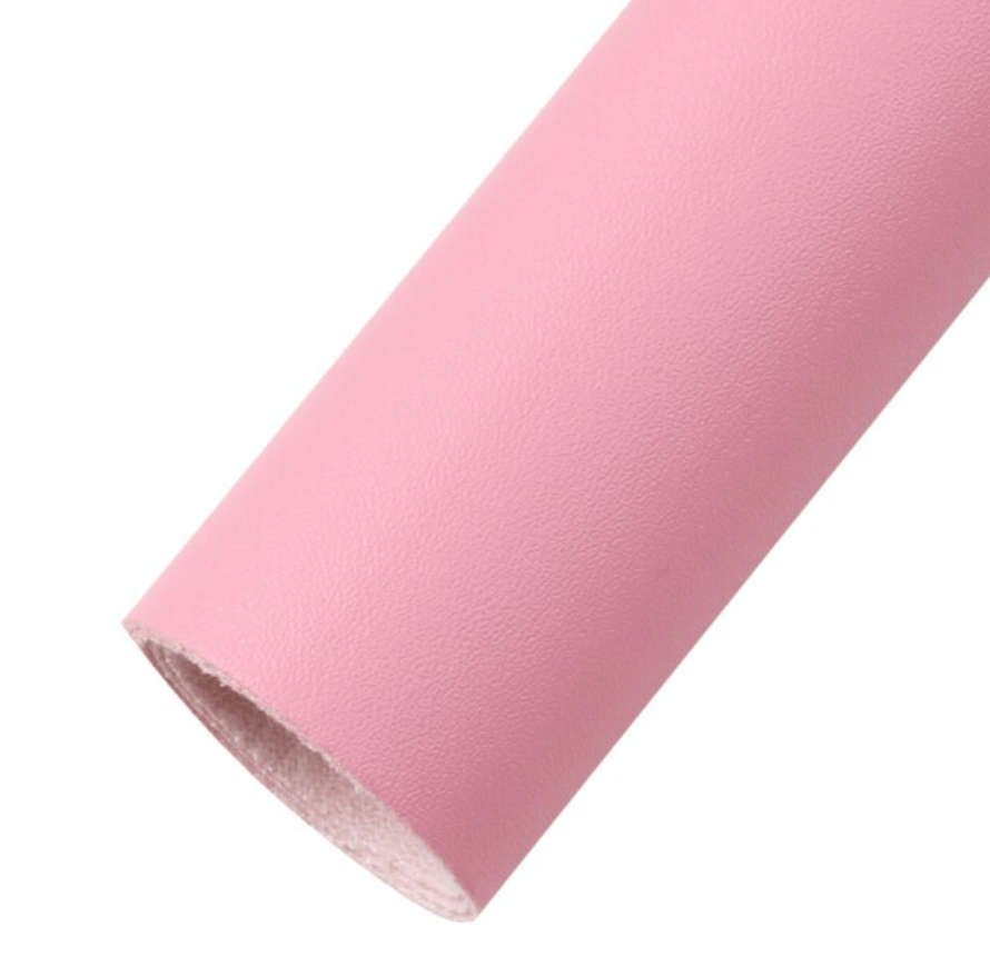 Leatherette Basics 20*33cm Pretty in Pink Smooth Sheepskin Faux Leather Texture, Long Leatherette Sheet Basics