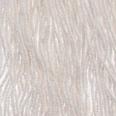 Preciosa Ornela 3-cut Beads 3 Cut 10/0 Beads, White Opaque *Hank*