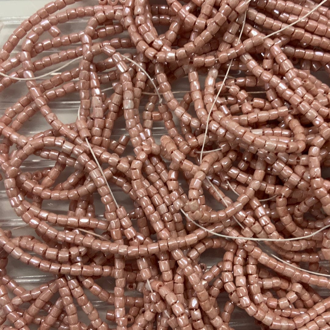 Preciosa Ornela 3-cut Beads 3 Cut 9/0 Beads, Light Rose SFINX Terra Luster Opaque *Limited time Hank* 9SC393-A3