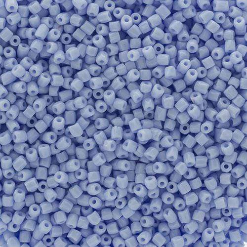 Preciosa 3-cut Beads 3 Cut 9/0 Beads Opaque Powder Blue Loose