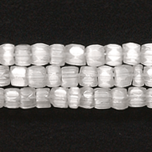 3 Cut 9/0 Beads Opaque Satin *Limited Time *HANK 3-cut Beads