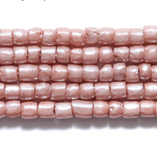 3 Cut 9/0 Beads, Rose SFINX Luster Opaque *Limited time Hank* 9SC392-A1 3-cut Beads