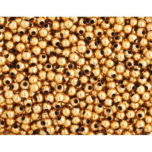 Sundaylace Creations & Bling Pearl Beads 3mm Metallic Gold Pearl Loose 1000pcs