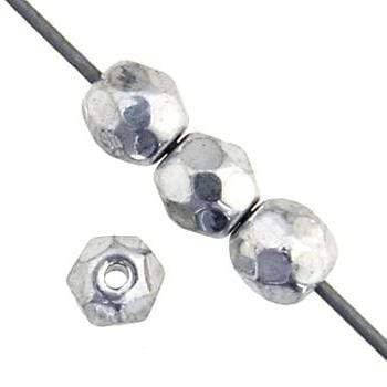 Sundaylace Creations & Bling Fire Polished Beads 4mm Crystal  Full Labrador, Czech Fire Polished