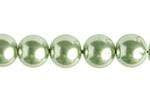 Sundaylace Creations & Bling Pearl Beads 4mm GLASS PEARL Round- Light Olivine