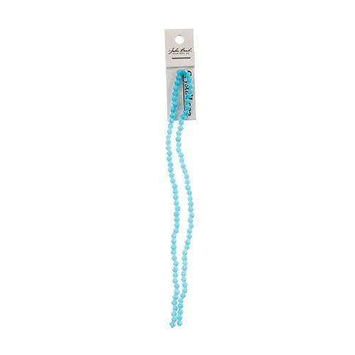 Crystal Lane Bicone Beads 4mm Opaque Blue, Crystal Lane Bicone (96pc) 2 x 7inch Strand