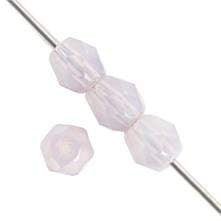 Sundaylace Creations & Bling Fire Polished Beads 4mm Transparent Lilac Opal, Fire Polished Beads