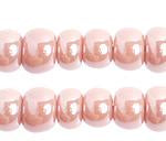 Sundaylace Creations & Bling 6/0 Pony Beads 6/0 Pony Seed Beads, Opaque Pink Pearl Luster
