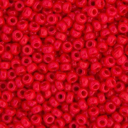 Sundaylace Creations & Bling Miyuki 8/0 Seed Beads Miyuki Seed Bead 8/0 Red Opaque (0408v)