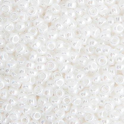 Sundaylace Creations & Bling Miyuki 8/0 Seed Beads Miyuki 8/0 Seed Beads: White Pearl Ceylon