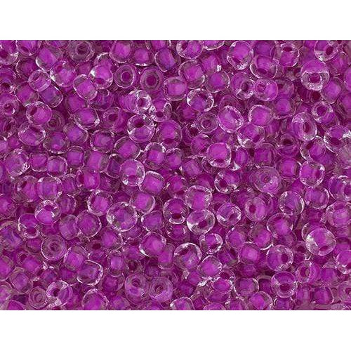 Sundaylace Creations & Bling 8/0 Seed Beads 8/0 Violet Colourlined  Preciosa Seed Beads