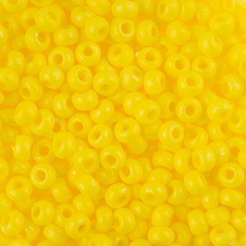 Sundaylace Creations & Bling 8/0 Seed Beads 8/0 Yellow Terra Intensive Preciosa Seed beads vial 22g
