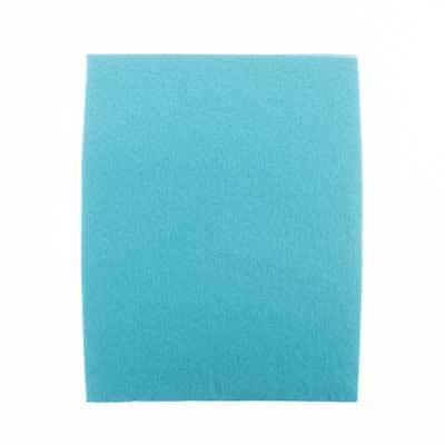 Turquoise Blue GoodFelt Beading Foundation 1.5mm Thick 8.5x11in Sheet