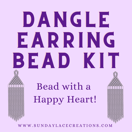 Sundaylace Creations & Bling Promotions Dangle Earring Starter Brick Stitch Bead Kits, Promotions