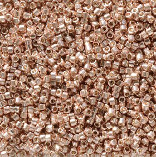 Miyuki Delica Beads Delica 11/0 Duracoat Galvanized Bright Copper (2503v)
