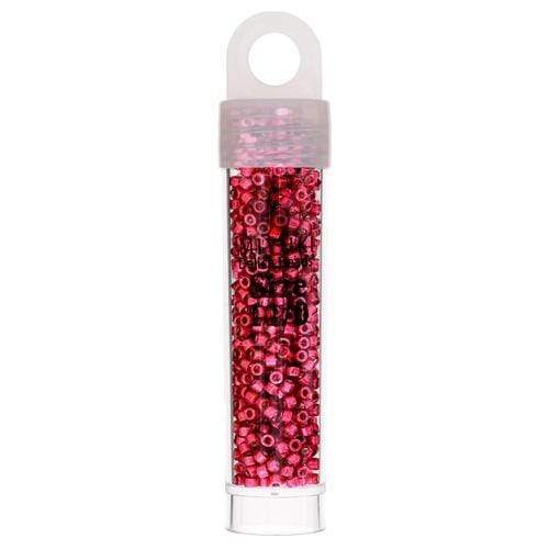 Sundaylace Creations & Bling Delica Beads Delica 11/0 Duracoat Galvanized Light Cranberry (Metallic) (1841v)