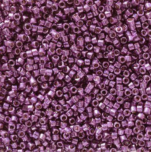 Miyuki Delica Beads Delica 11/0 Duracoat Galvanized Purple Orchid