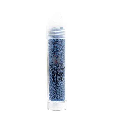 Sundaylace Creations & Bling Delica Beads Delica 11/0 Duracoat Opaque  Dyed Dusk Blue (2135v)