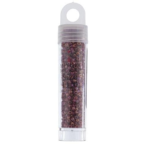 Sundaylace Creations & Bling Delica Beads Delica 11/0 Opaque Glazed Red Cherry AB (2275v)
