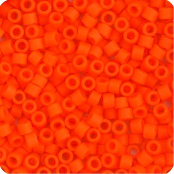 Sundaylace Creations & Bling Delica Beads Delica 11/0 Orange Opaque *Matte* (0752v)