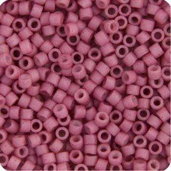 Sundaylace Creations & Bling Delica Beads Delica 11/0 RD Antique Rose Opaque Matte-Dyed (0800v)