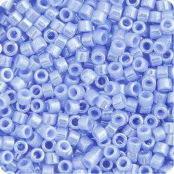 Sundaylace Creations & Bling Delica Beads Delica 11/0 RD Blue Agate  Opaque Luster (1568v)