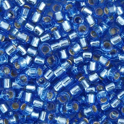Miyuki Delica Beads Delica 11/0 RD Blue Azure Silver Lined (1210v)
