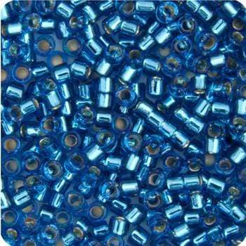 Sundaylace Creations & Bling Delica Beads Delica 11/0 RD Capri Blue Silver Lined (0149v)