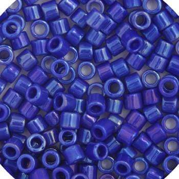 Sundaylace Creations & Bling Delica Beads Delica 11/0 RD Cobalt Blue  AB (0216v)
