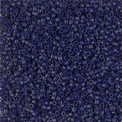 Sundaylace Creations & Bling Delica Beads Delica 11/0 RD  Cobalt Blue Opaque  Dyed Duracoat (2144v)