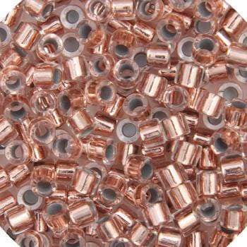 Sundaylace Creations & Bling Delica Beads Delica 11/0 RD Copper Crystal Lined *Looks like Rose Gold* (0037v)