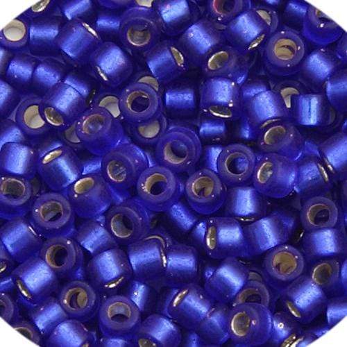 Sundaylace Creations & Bling Delica Beads Delica 11/0 RD Dark Violet Blue  Semi-Matte Dyed (0696v)