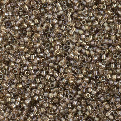 Sundaylace Creations & Bling Delica Beads Delica 11/0 RD Fancy Lined  Champagne (2396v)