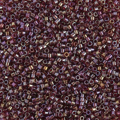 Sundaylace Creations & Bling Delica Beads Delica 11/0 RD Fancy Lined  Copper (2375v)