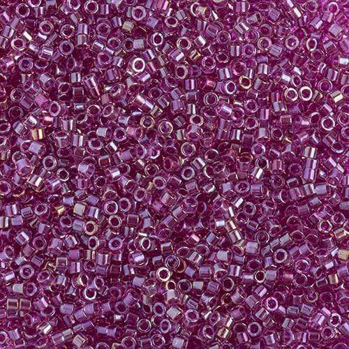 Sundaylace Creations & Bling Delica Beads Delica 11/0 RD Fancy Lined  Magenta (2389v)