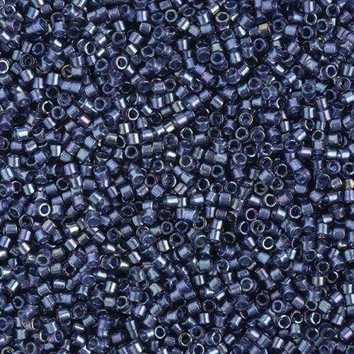 Sundaylace Creations & Bling Delica Beads Delica 11/0 RD Fancy Lined  Royal Blue (2386v)