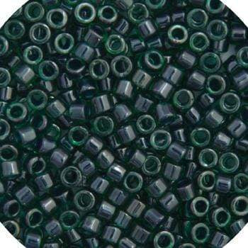 Miyuki Delica Beads Delica 11/0 RD Green Teal Lined-Dyed (0275v)