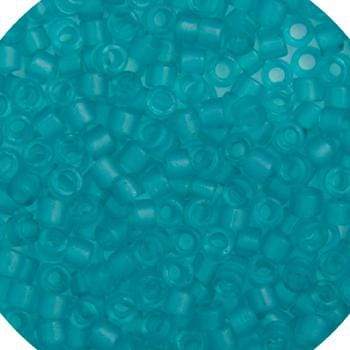 Sundaylace Creations & Bling Delica Beads Delica 11/0 RD Green Teal Transparent Matte-Dyed (0786v)