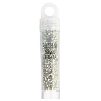 Sundaylace Creations & Bling Delica Beads Delica 11/0 RD Grey Mist  Silver Lined (1211v)