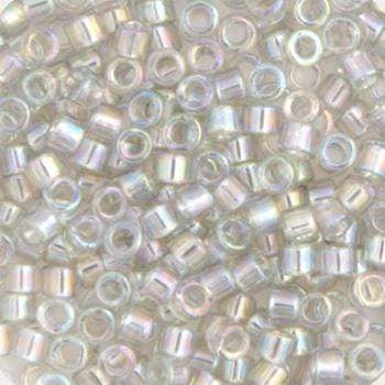 Sundaylace Creations & Bling Delica Beads Delica 11/0 RD Grey Mist Transparent AB (1251v)