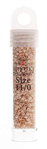 Sundaylace Creations & Bling Delica Beads Delica 11/0 RD Light Beige Glazed Luster (0204v)