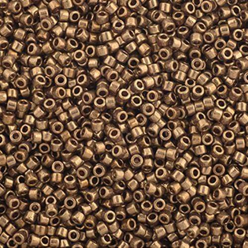 Sundaylace Creations & Bling Delica Beads Delica 11/0 RD Light Bronze Metallic (0022lv)