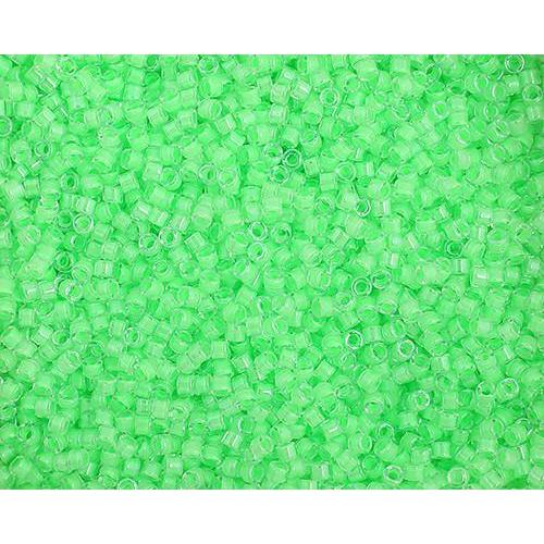 Sundaylace Creations & Bling Delica Beads Delica 11/0 RD Light Green Luminous Neon Color (2040v)