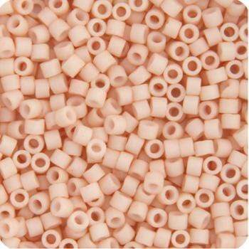 Sundaylace Creations & Bling Delica Beads Delica 11/0 RD Light Rose  Opaque Matte Gold Luster (0354v)