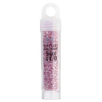 Sundaylace Creations & Bling Delica Beads Delica 11/0 RD Light Rose Transparent Luster (1482v)
