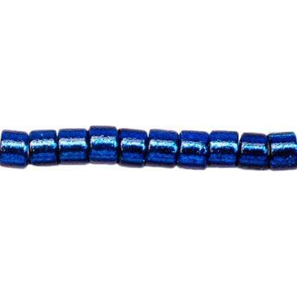 Sundaylace Creations & Bling Delica Beads Delica 11/0 RD  Navy Blue Silver lined Dyed Duracoat *Rare* (2191v)