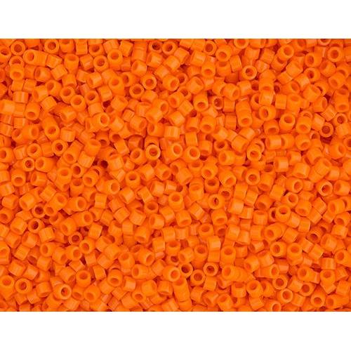 Sundaylace Creations & Bling Delica Beads Delica 11/0 RD Orange Opaque (0722v)