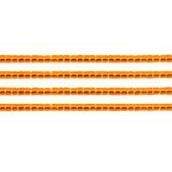 Sundaylace Creations & Bling Delica Beads Delica 11/0 RD Orange  Silver Lined (0045v)
